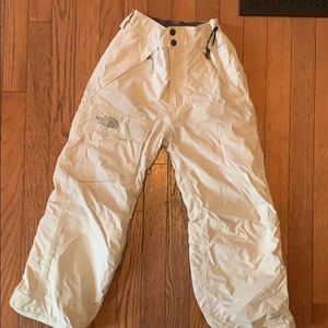 Little Girls size small North Face snow pants.